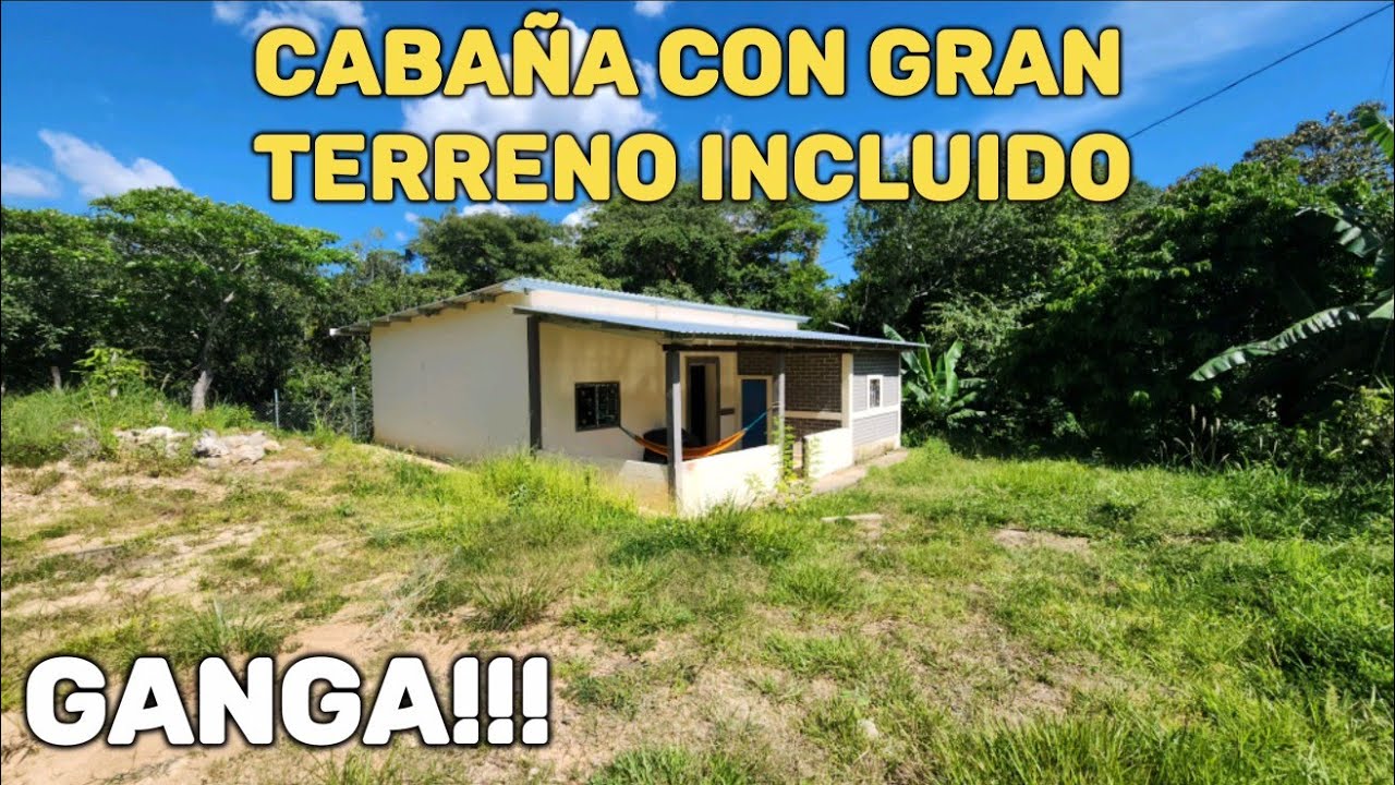 Casa de campo con TERRENO incluido| GANGA| Chalatenango