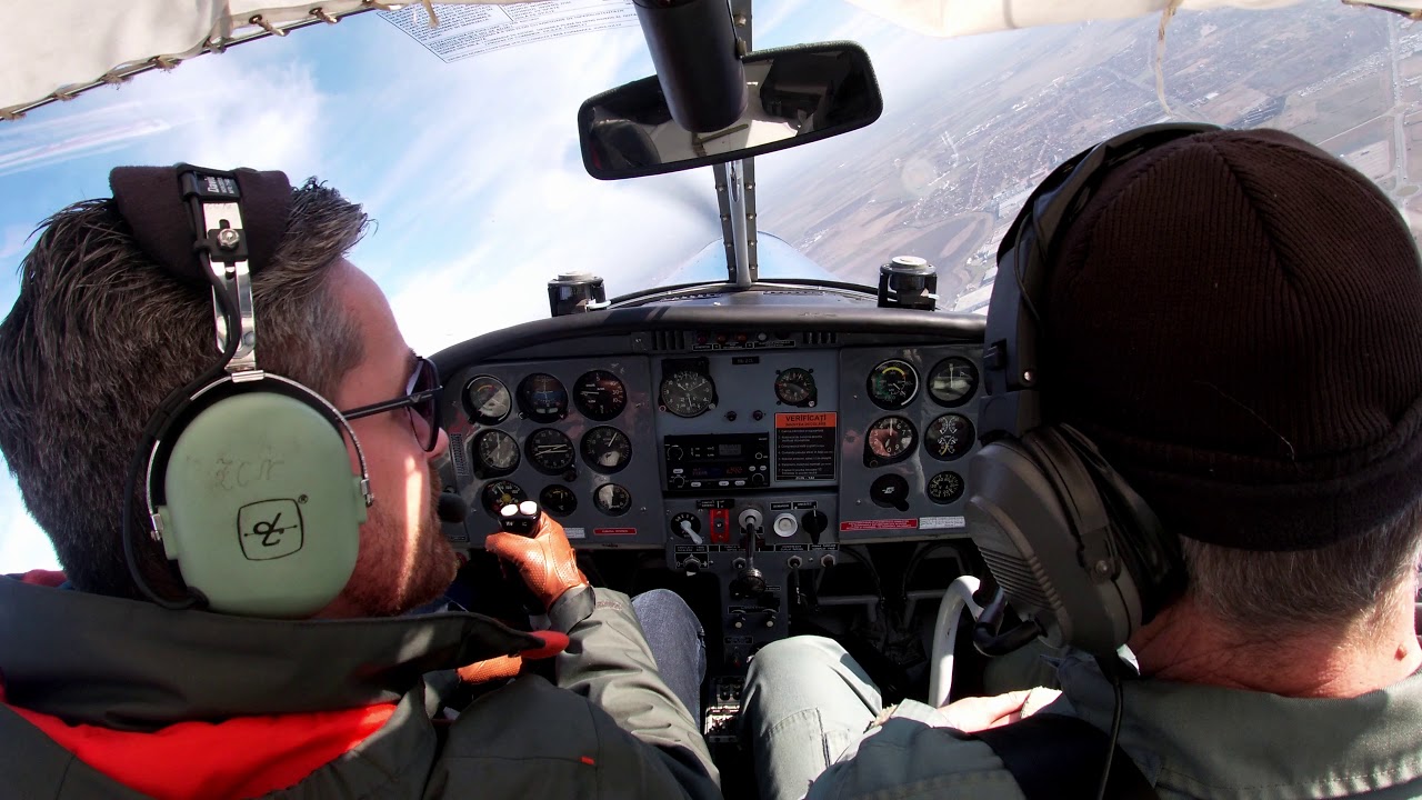 First flight 2020 with Zlin 142