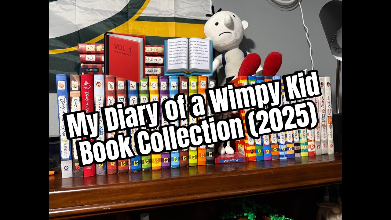 My Diary of A Wimpy Kid Book Collection (2025)