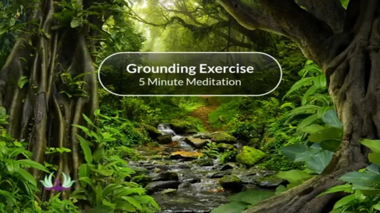 Quick 5 Minute Grounding Exercise to Reduce Stress and Anxiety
