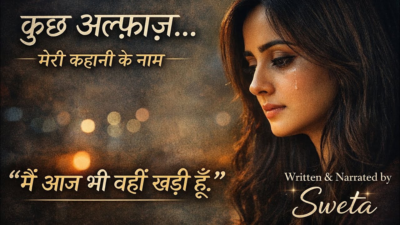 हर कहानी खत्म नहीं होती… कुछ बस दिल में रह जाती हैं।”✍️🤍#voiceofheart#lovestory#swetawrites