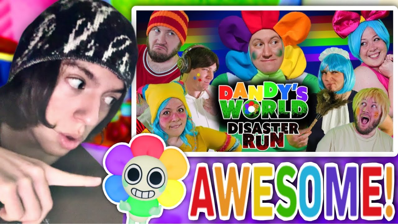 THIS MUSICAL IS AWESOME! | DANDY’S WORLD: Disaster Run (Random Encounters Reaction) 
