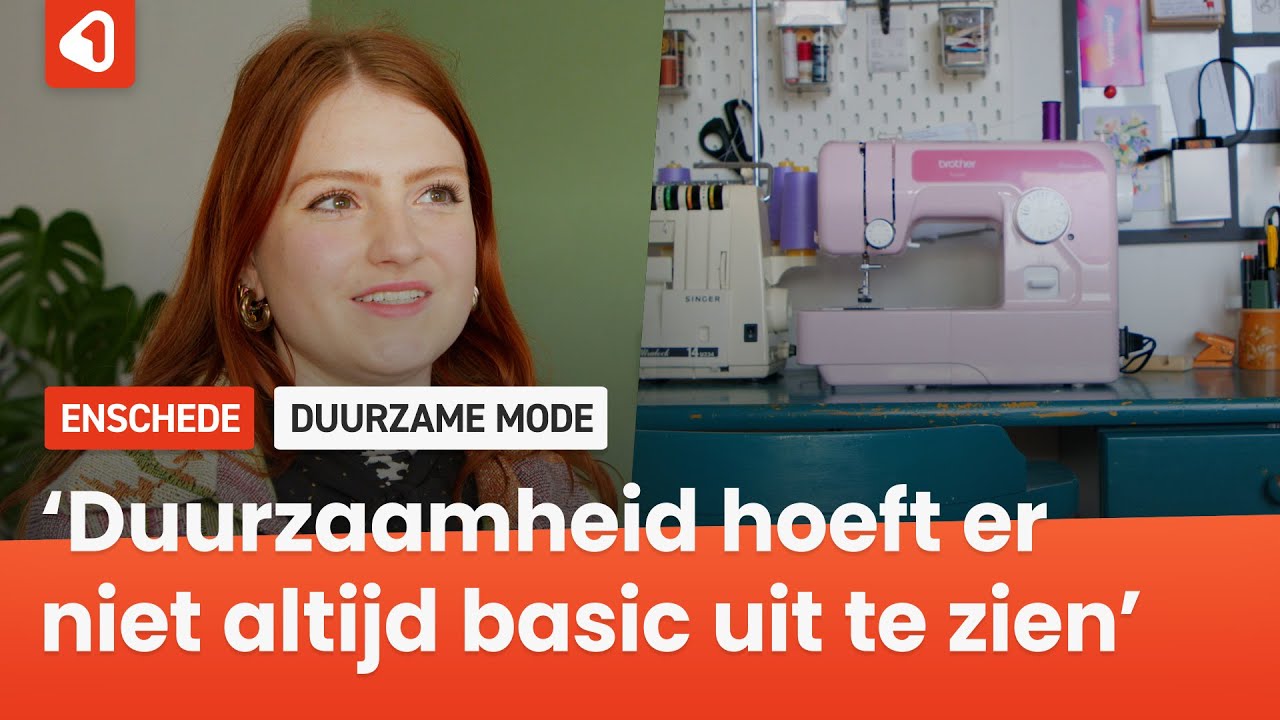 Een jas gemaakt van een wollen deken? Enschedese Isa maakt unieke kleding op een duurzame manier