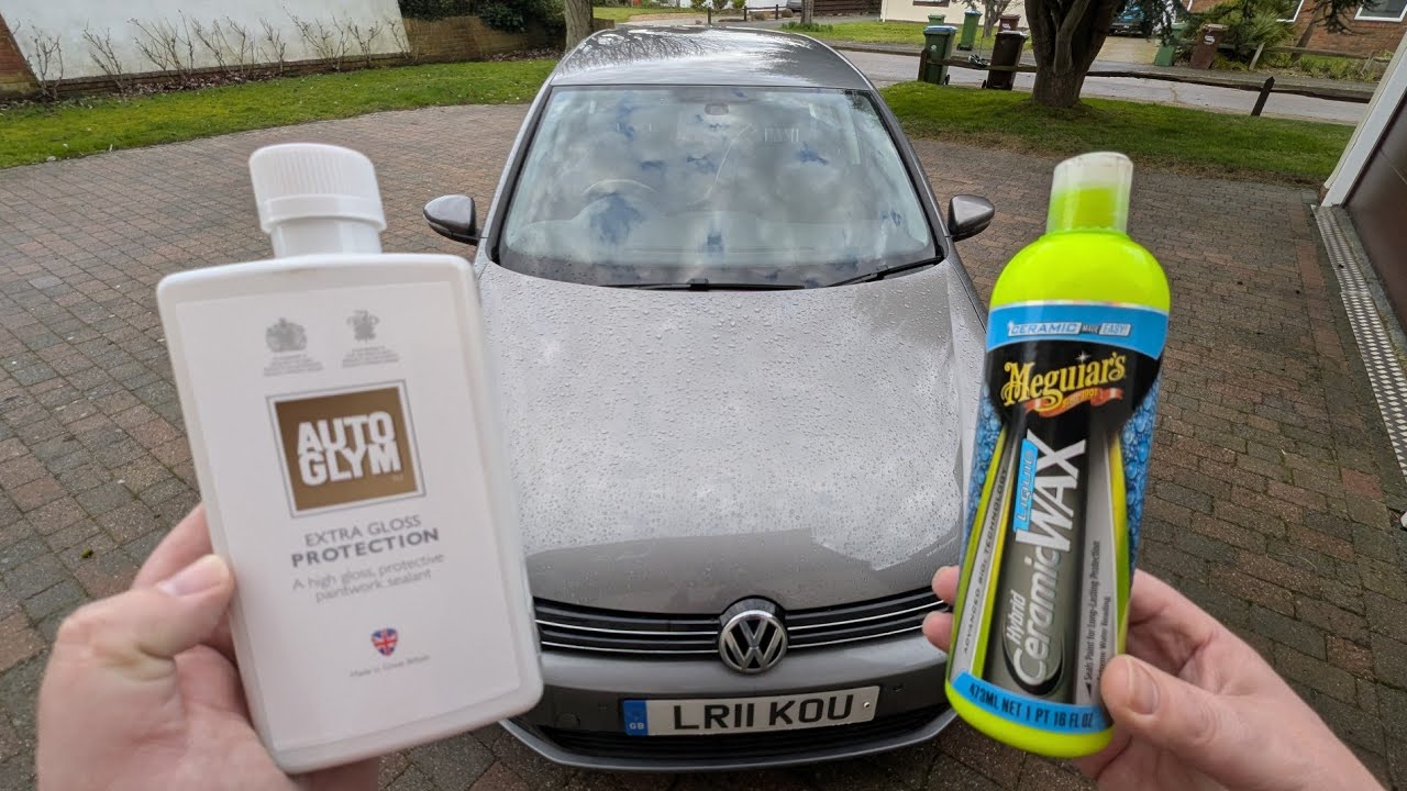 Autoglym EGP Extra Gloss Protection Vs Meguiars Hybrid Ceramic Liquid Wax | Halfords Wax Shootout
