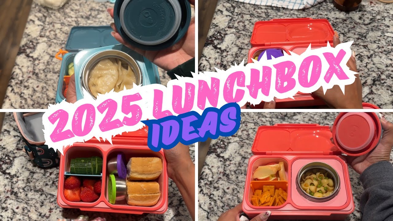 NEW AUGUST 2025 Back to School Lunch Ideas / School Lunches / School Lunchbox