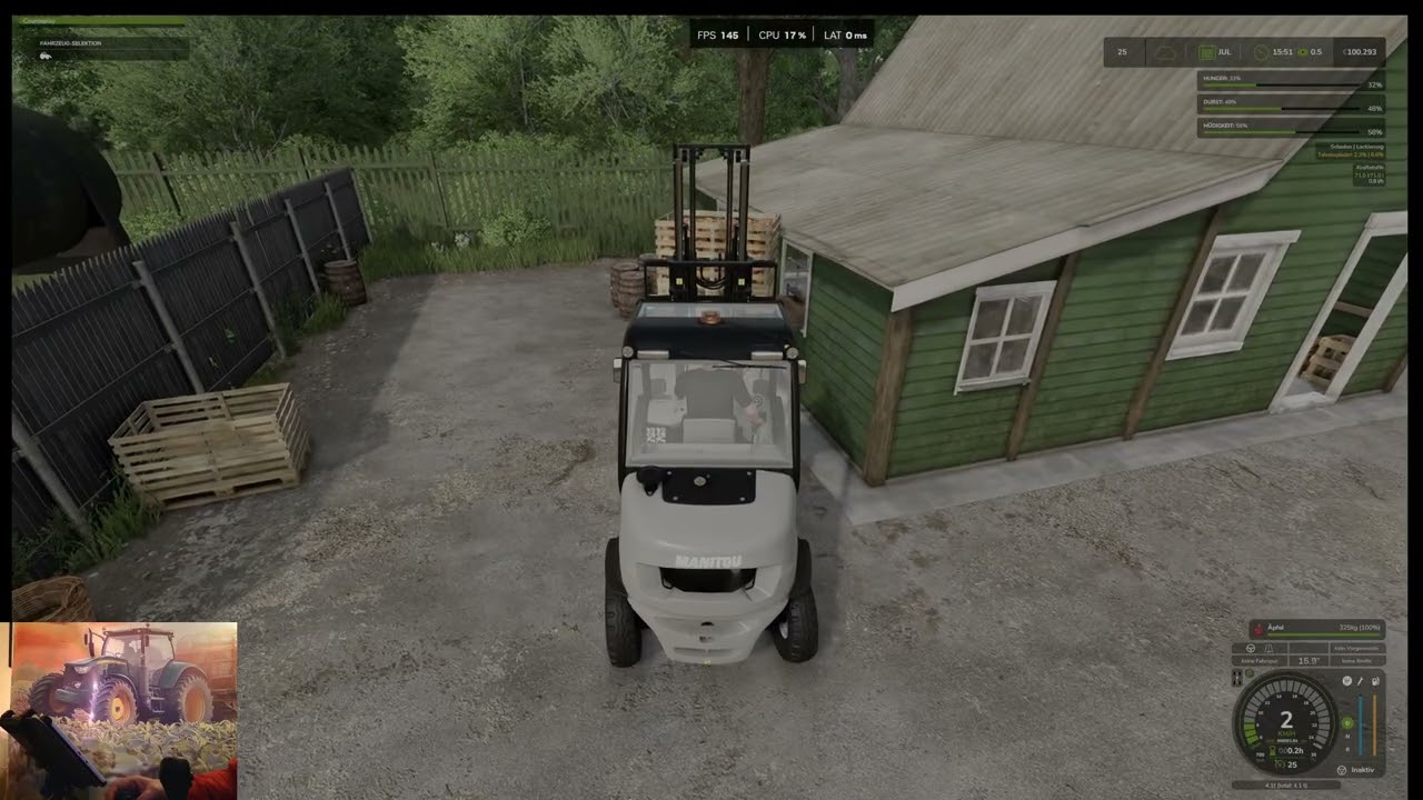LS 25 Hof Bergmann 1.3.0.1 Beta Feld 11 Grubern  und Apfel Saft machen