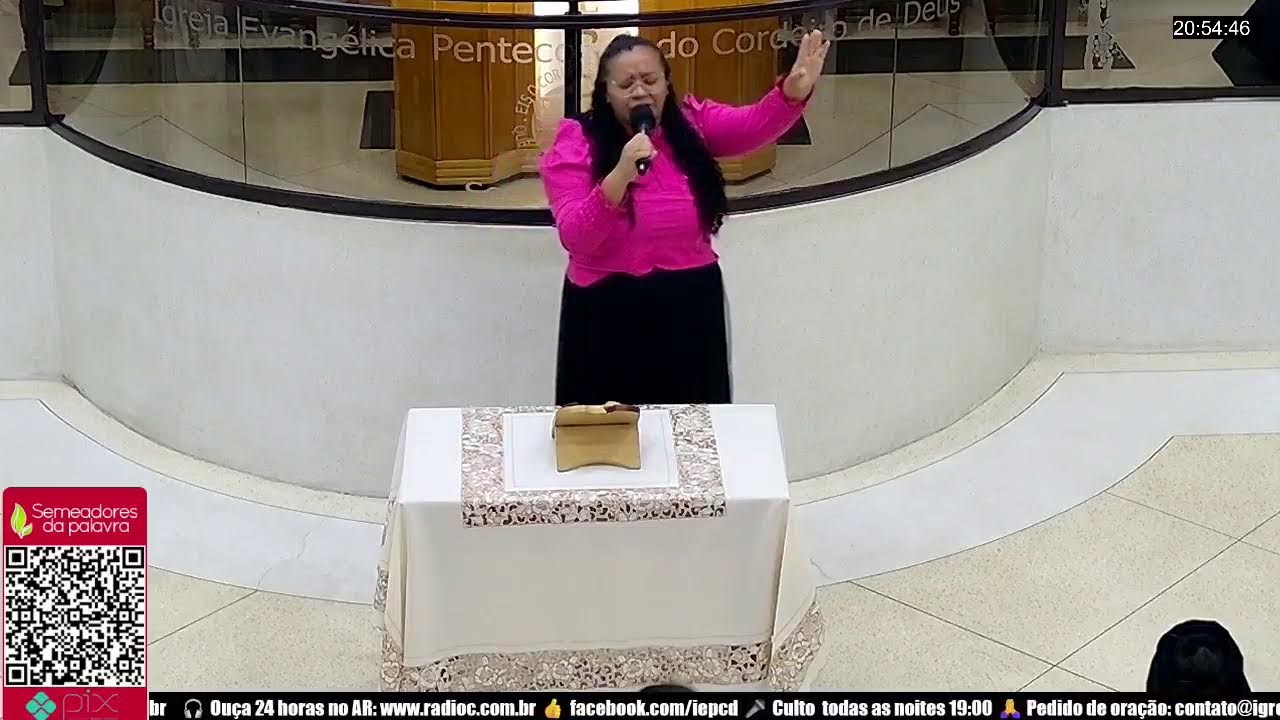 Culto do Projeto Abrace - Escolhida e Curada