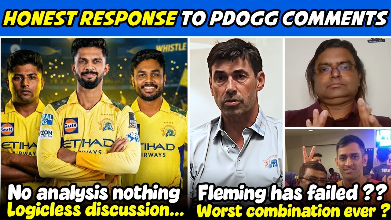 Responding to Pdogg's criticism on CSK's auction performance😬 CSK IPL 2026 Squad