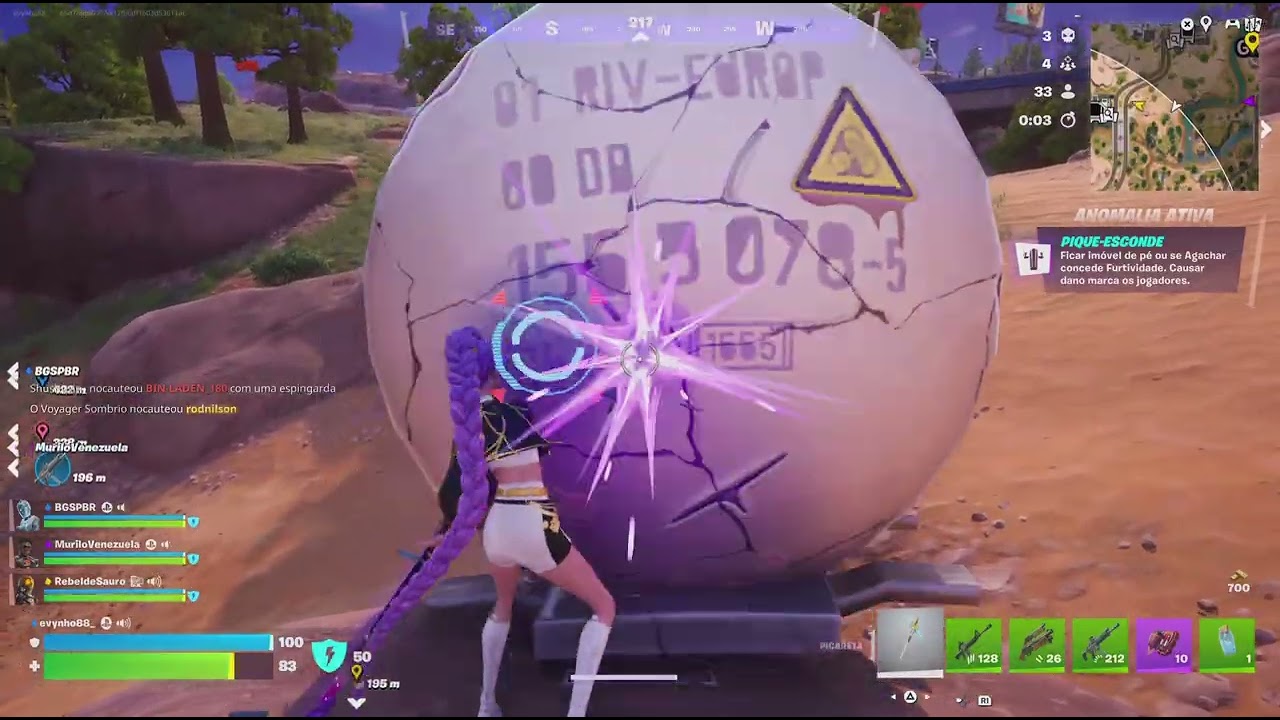 Win squad Venezuela Rebeldesauro e BGSPBR