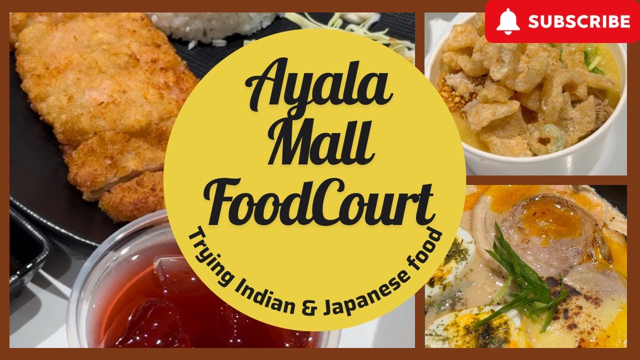 Food Tour Ayala Mall Manila Bay - Landmark Food Court