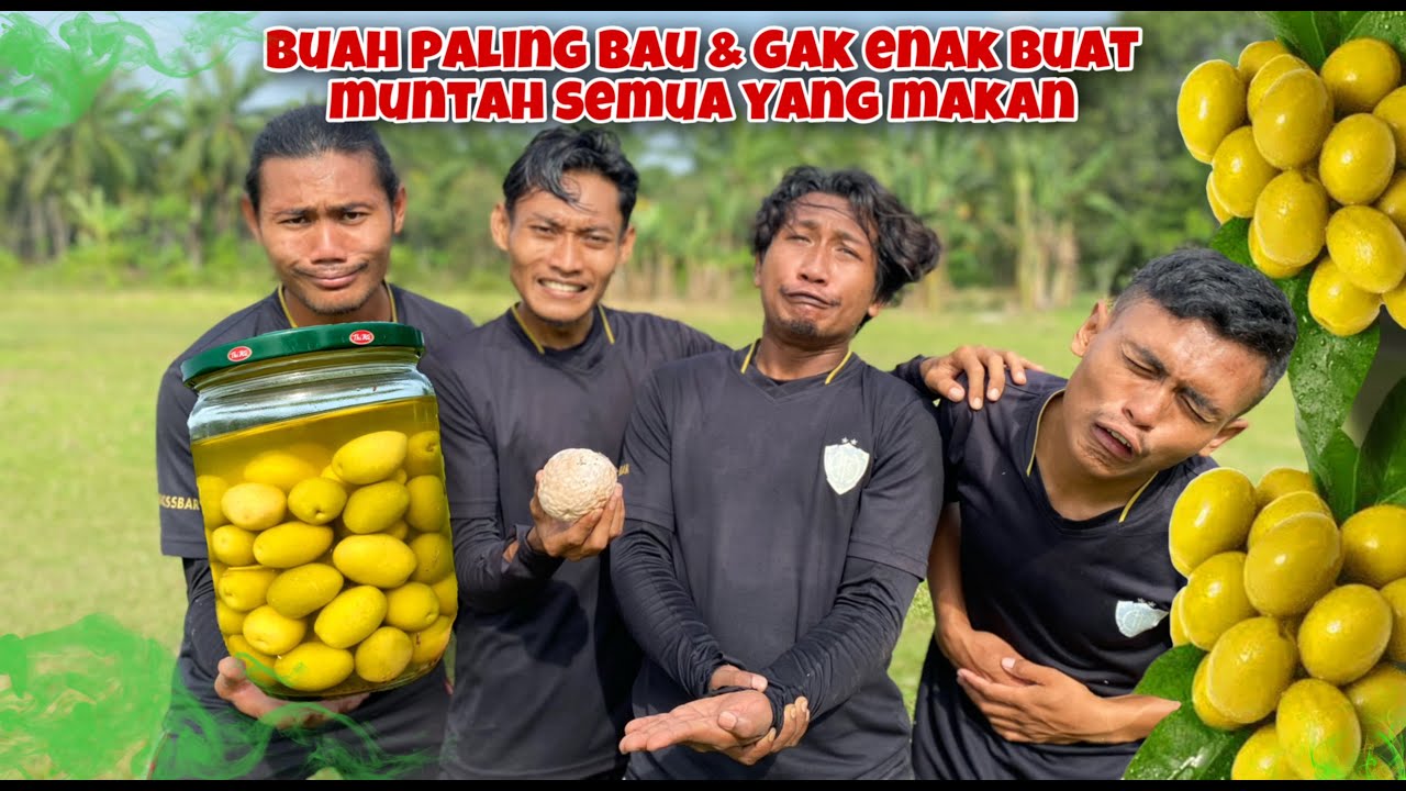 SEPAKBOLA vs BUAH ZAITUN PALING BAU & GAK ENAK DIDUNIA
