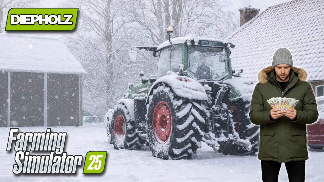 FS25 | Diepholz #09 | Prodej obilí + mléko | Máme na nový postřikovač? | Let’s Play