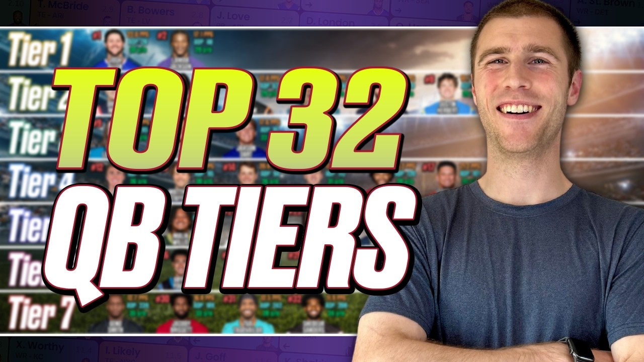 The Best QB Draft Strategy in 2026! - 2026 Fantasy Football