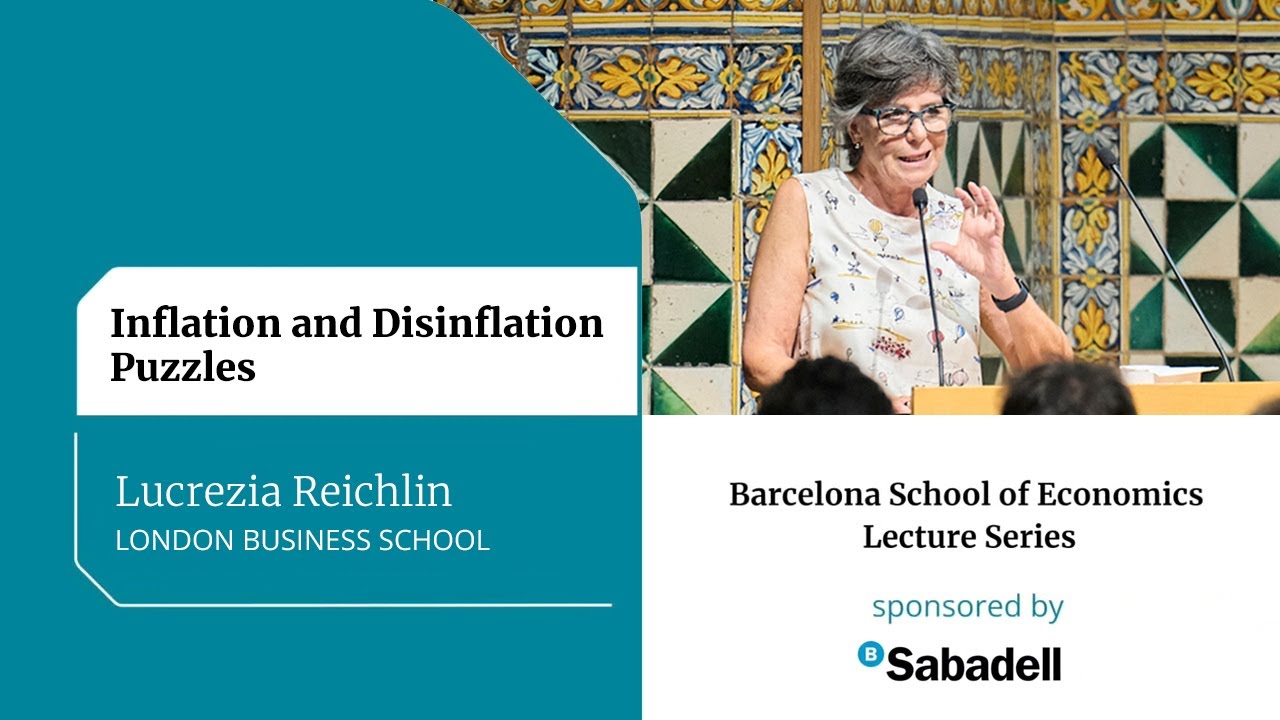 Lucrezia Reichlin | Barcelona School of Economics Lecture Highlights