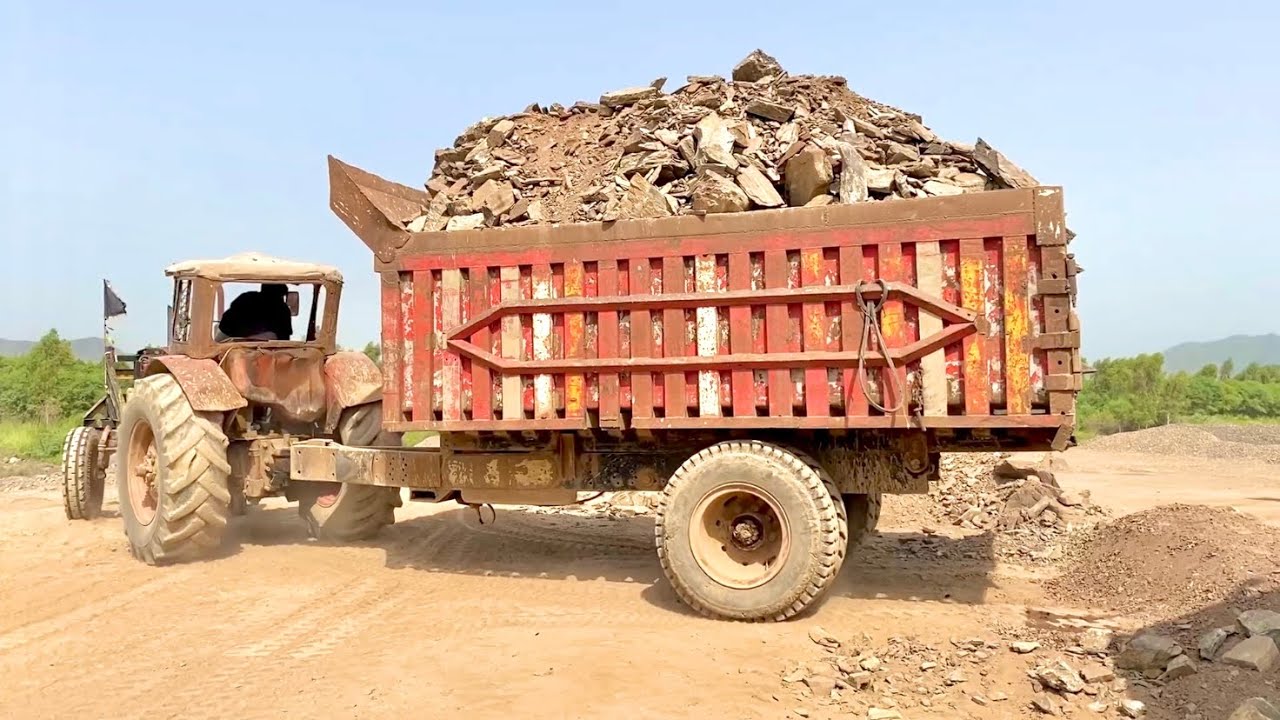 Amazing Quarry Primary Rock Crushing Machine Working || Setisfying Rock Crusher || Stone Crushing