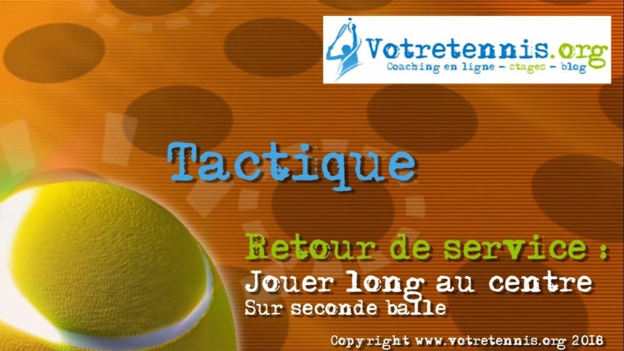 Retour long au centre 2&egrave;me balle