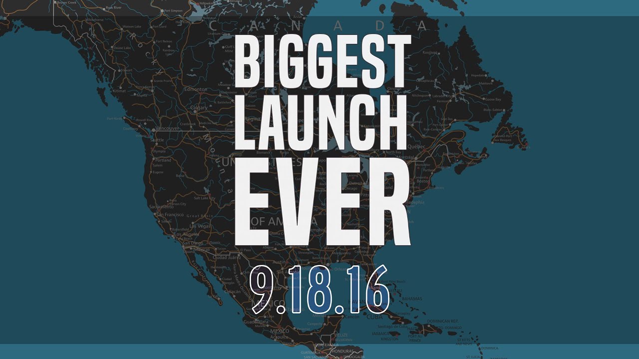 Biggest Launch Ever