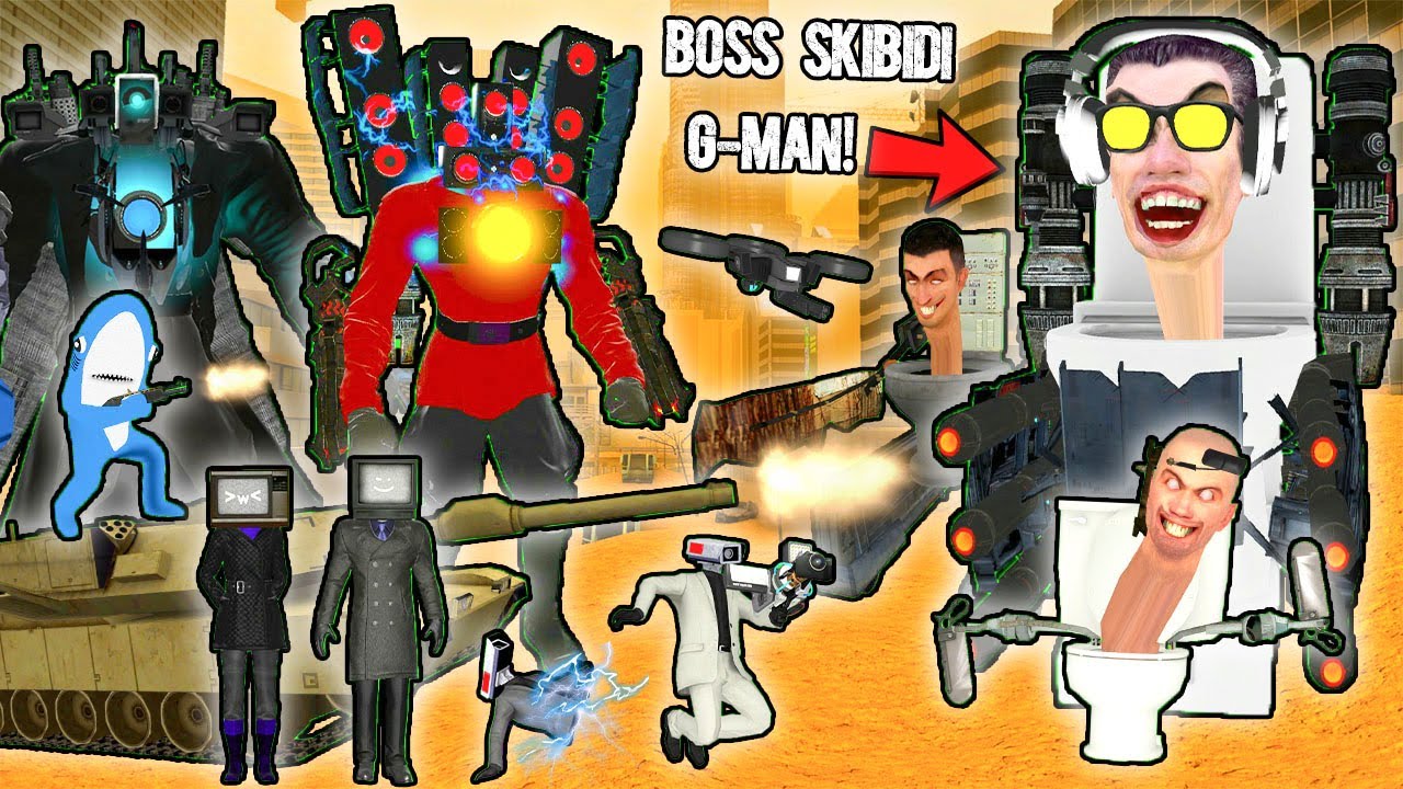 DRACULASS SI CAMERAMANII VS G-MAN NOUL BOSS SKIBIDI TOALETA! TITANUL CAMERAMAN SI BOXA CASTIGA!