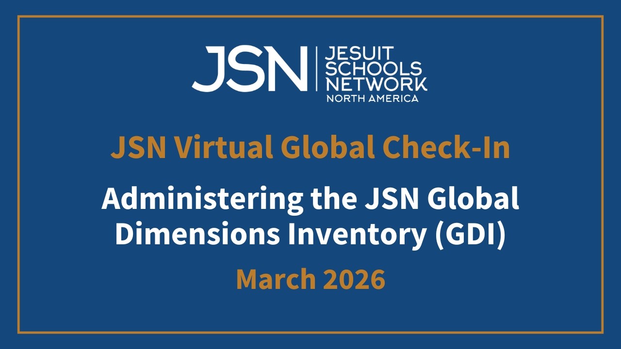 JSN Virtual Global Check-In | Administering the JSN Global Dimensions Inventory | March 2026