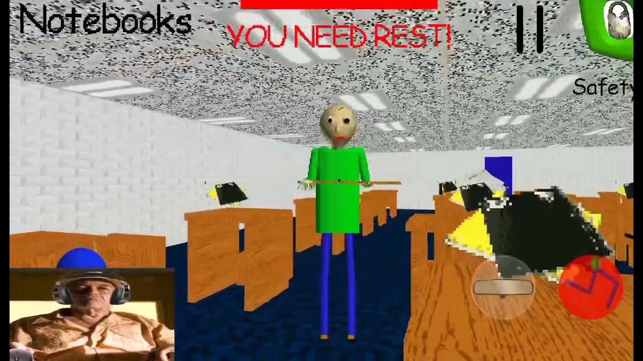 Hector plays Baldi Basics 