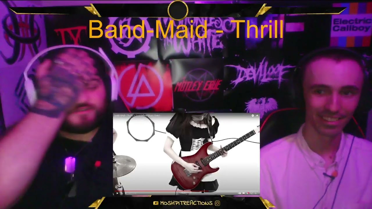 Band-Maid - Thrill | Loving the Hard Rock feel! {Our First Time Reaction}
