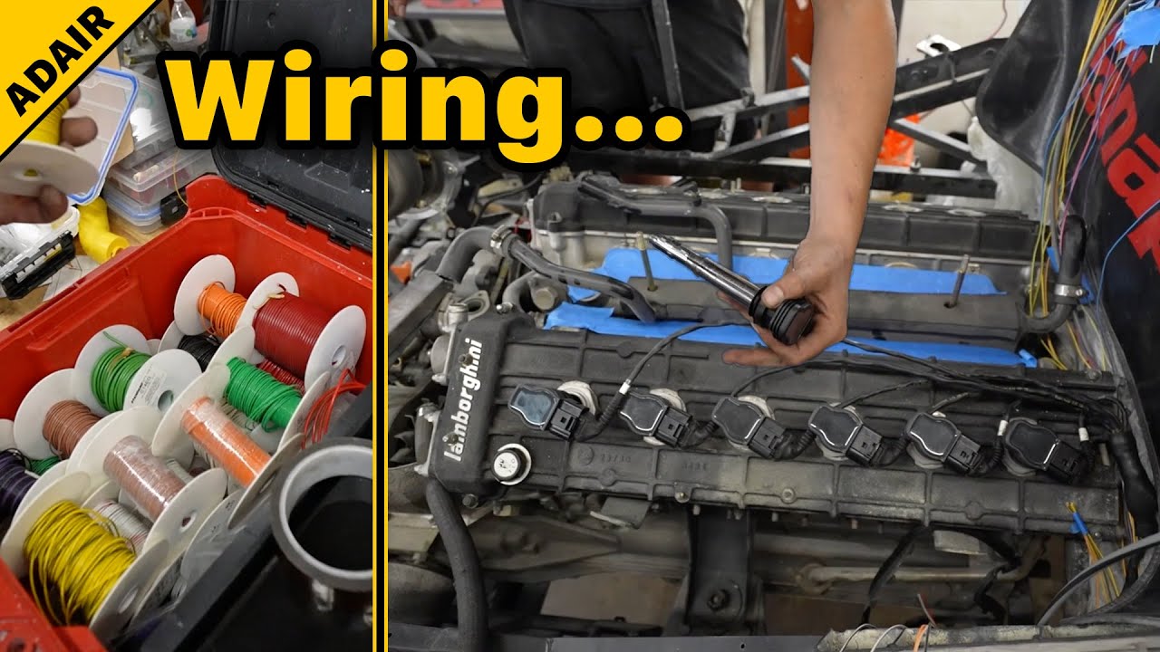 Diablo Restore Pt. 13 - Haltech ECU Install Begins!