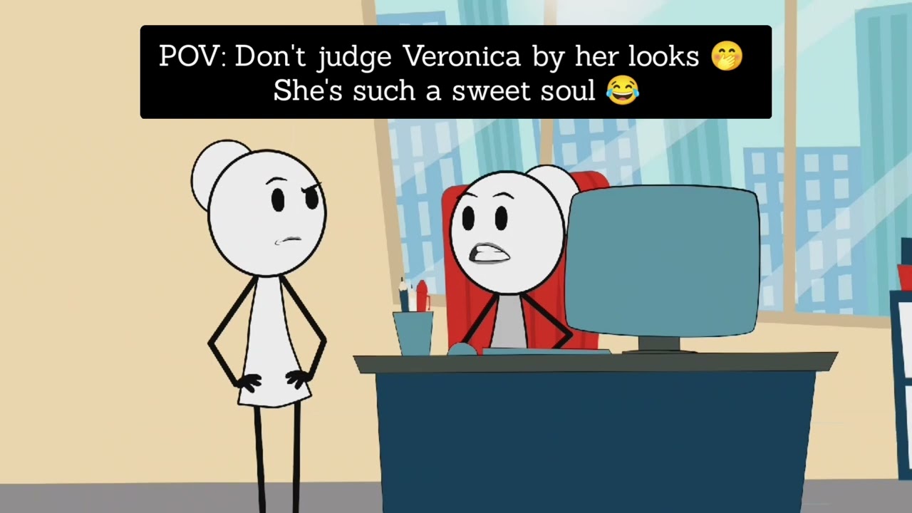 Don't judge Veronica by her looks 🤭🤭