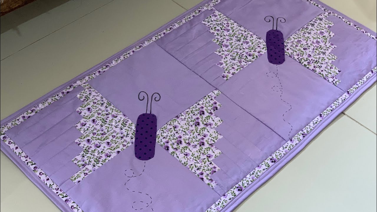 Tapete de tecido de borboleta 🦋