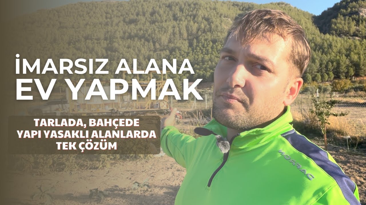 TARLAYA EV YAPMAK - TARLADA, BAH&Ccedil;EDE, YAPI YASAKLI ALANLARA TEK &Ccedil;&Ouml;Z&Uuml;M