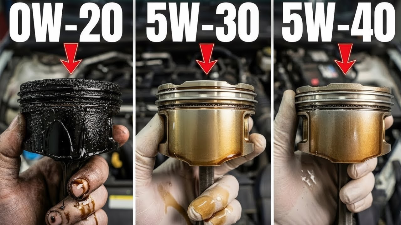 Wir testeten 0W-20, 5W-30 & 5W-40 im Motor — das Ergebnis überrascht!