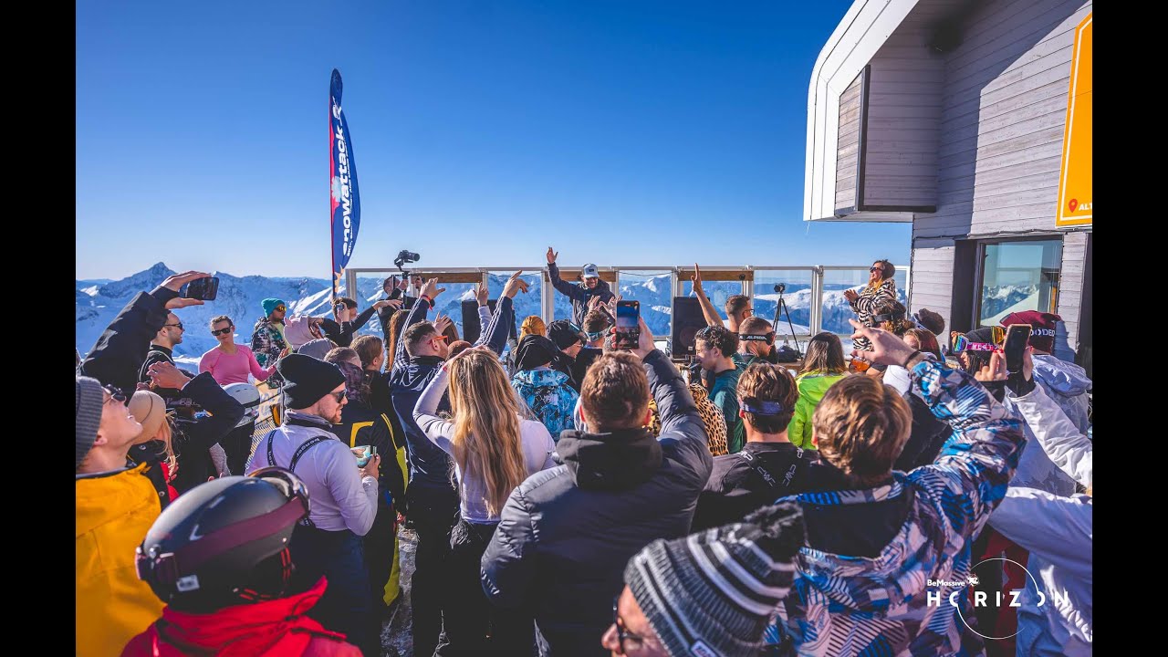 Be Massive Horizon Glacier Party - LES 2 ALPES - Metha dj set - Snowattack 2024