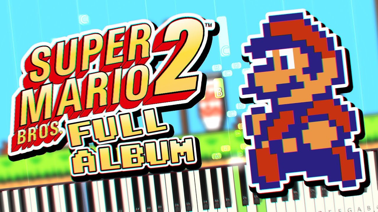 Super Mario Bros. 2 Full Piano Album Synthesia
