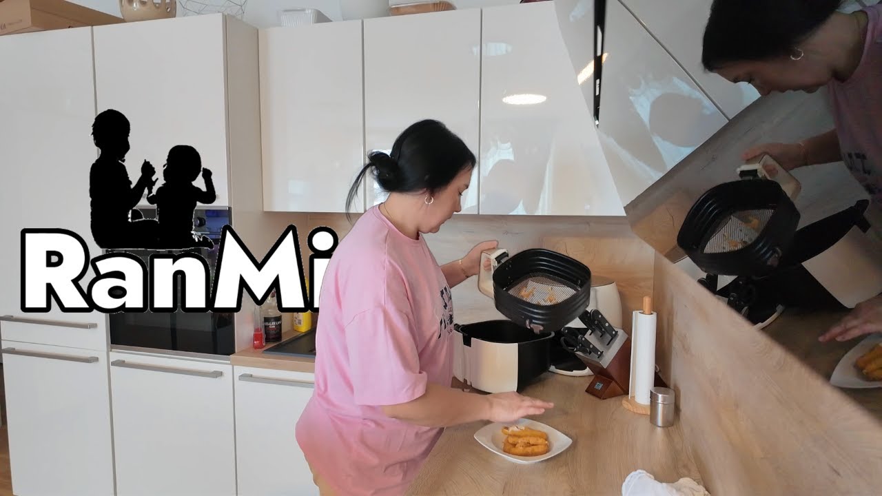 Mala nepažnja velika šteta, cijeli vreo Air Fryer istresla sebi na noge