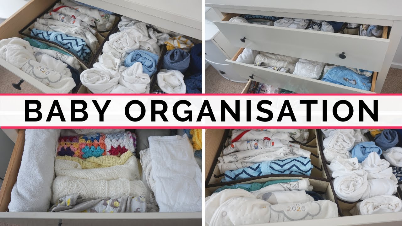 HOW TO ORGANISE BABY CLOTHES 2020 | Nursery organisation ideas
