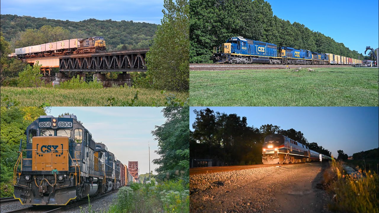 Trains of Upstate New York Late Summer 2025
