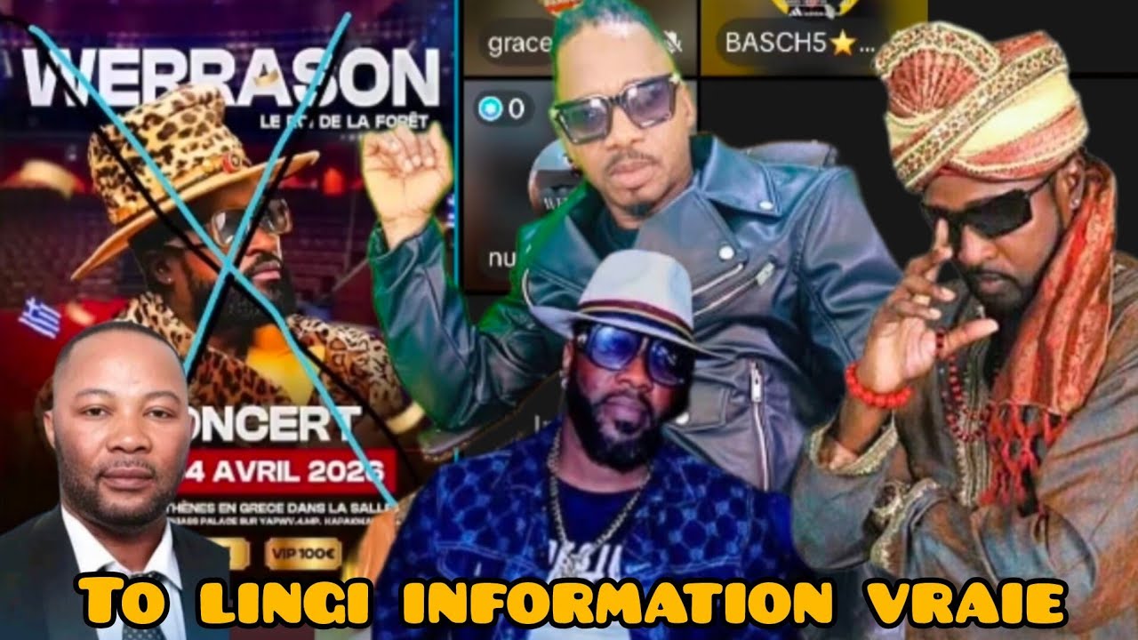 🚨WERRASON LES FANS SONT PERDU BAKOMI DIVISÉ: QUI DIT VRAI❓️CONCERT YA GRÈCE EZA OU PAS❓️TO LEMBI