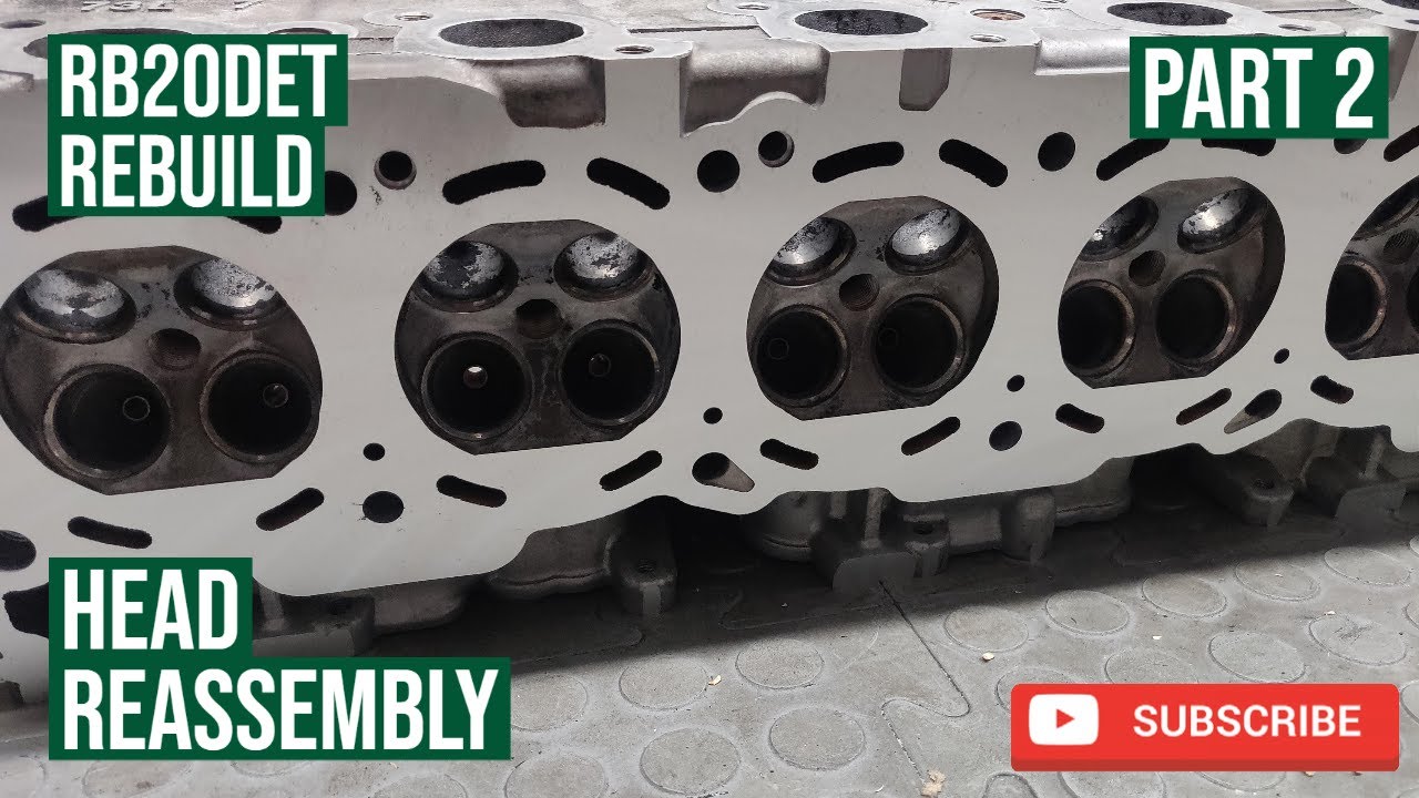 RB20DET Rebuild (Part 2) Head Assembly -- 350-400bhp