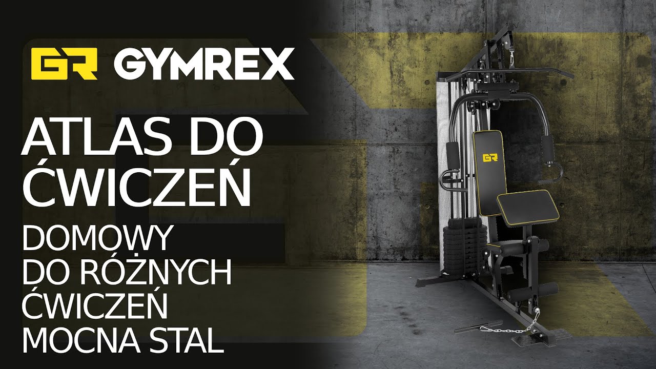 Atlas do ćwiczeń - domowy Gymrex GR-HG10 | Prezentacja produktu
