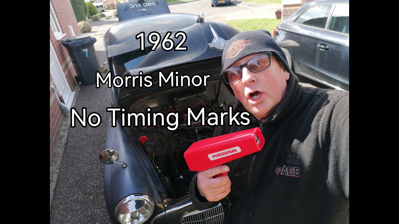 Morris Minor (George) setting the timing