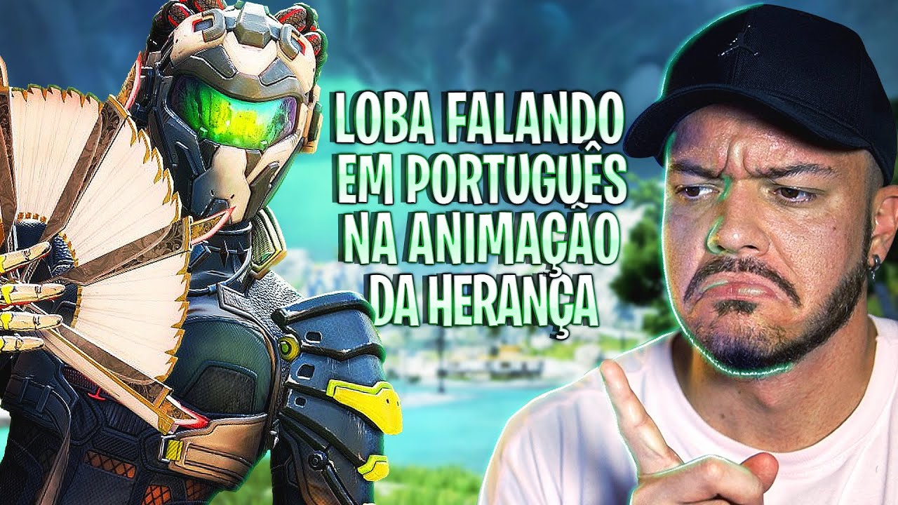 Comprei a HERANÇA da LOBA e mostrei TODAS ANIMAÇÕES EM PT-BR + Itens do EVENTO! | APEX LEGENDS