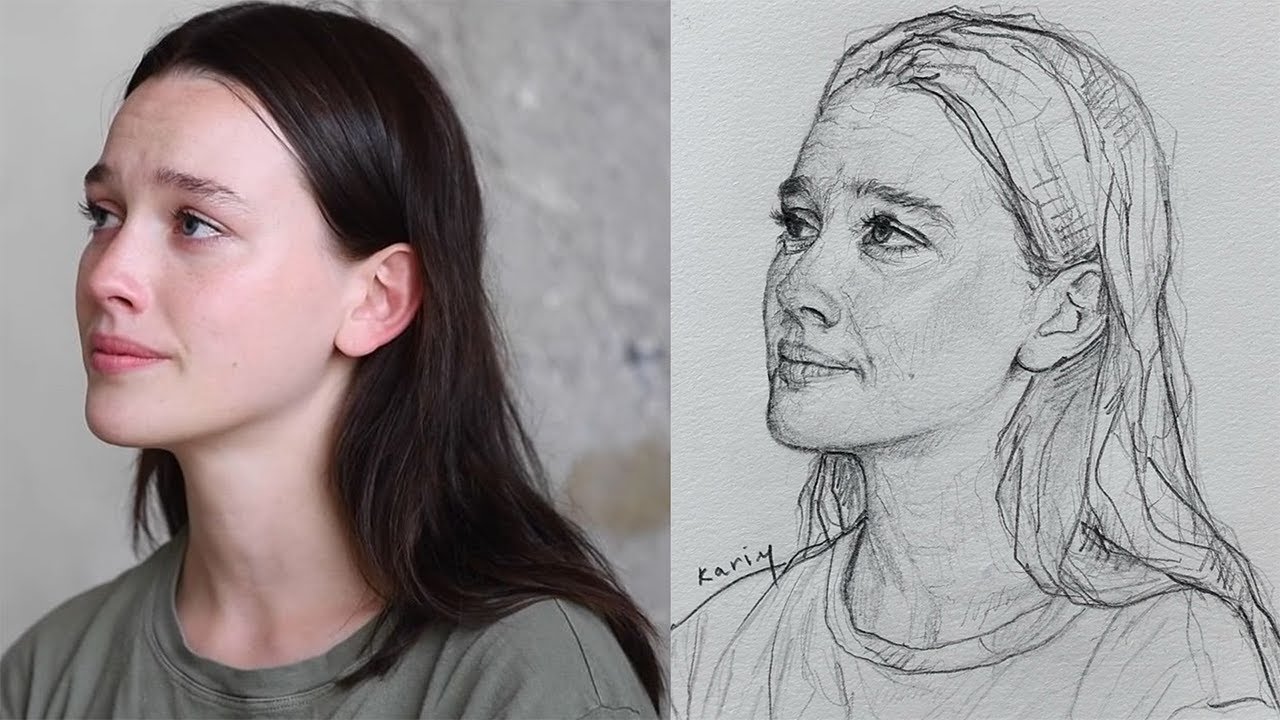 Хотите узнать о техниках рисования портретов? Попробуйте метод Лумиса сегодня!