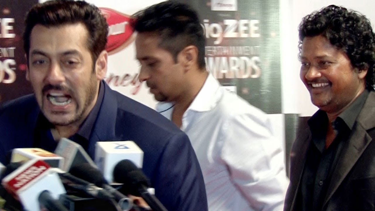 Salman Khan shows his funny side & WALKS AWAY @ Big Zee Entertainment Awards 2017