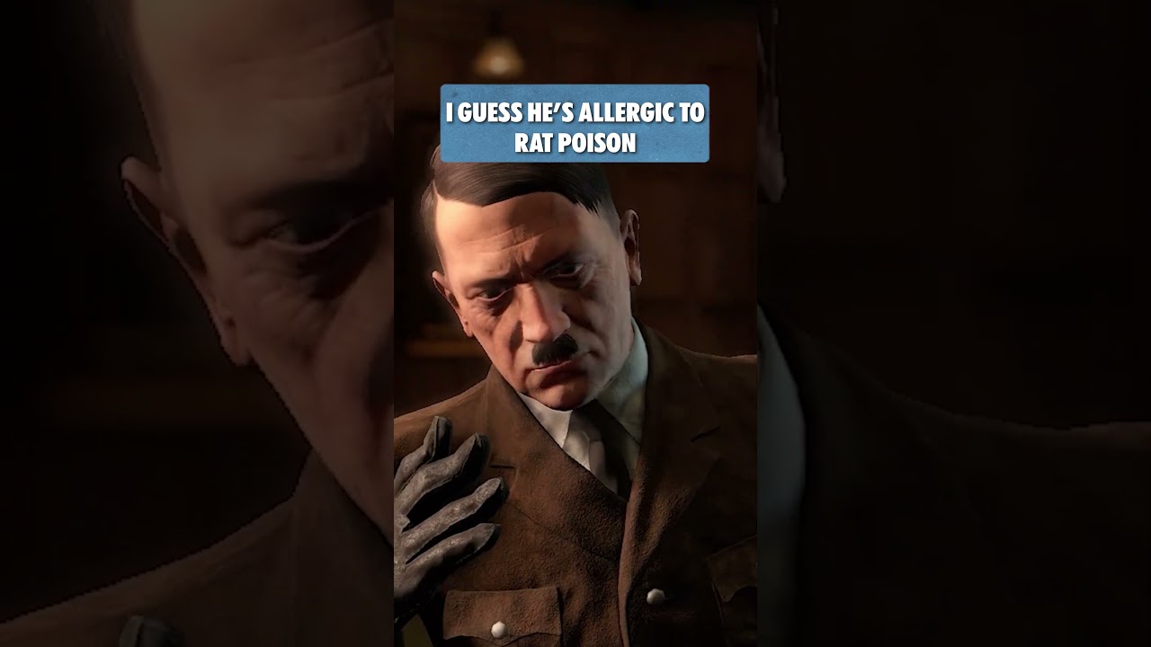 Poisoning Hitler in Sniper Elite 5...