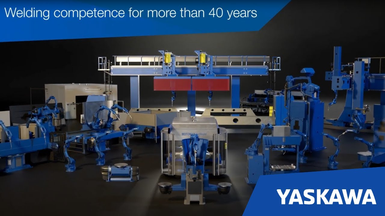 💥Nowoczesne roboty i systemy spawalnicze💥Portfolio Yaskawa🔵🤖 Ponad 40 lat doświadczenia w spawaniu 💥