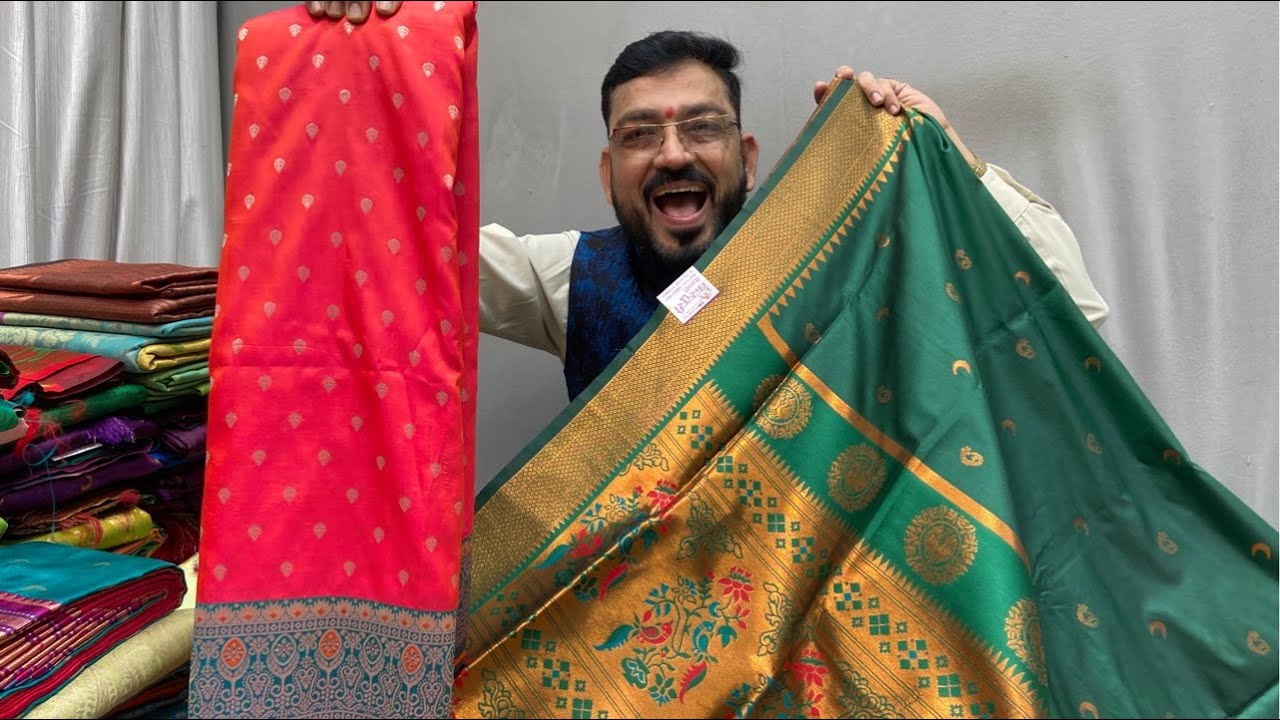 brocade Saree | Saree live  Kasturi Paithani Saree #saree #paithani