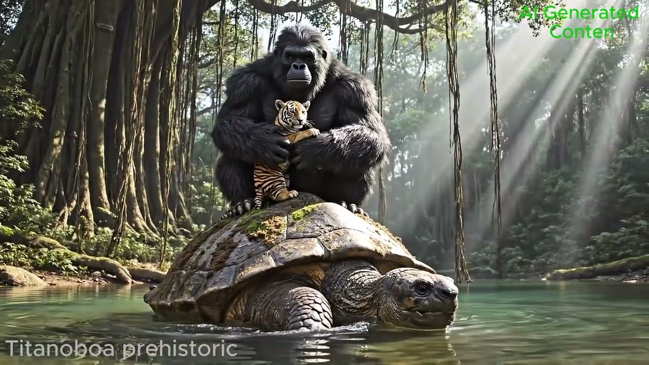 Prehistoric Humans vs Titanoboa – The Deadliest Battle in Ancient History part 7