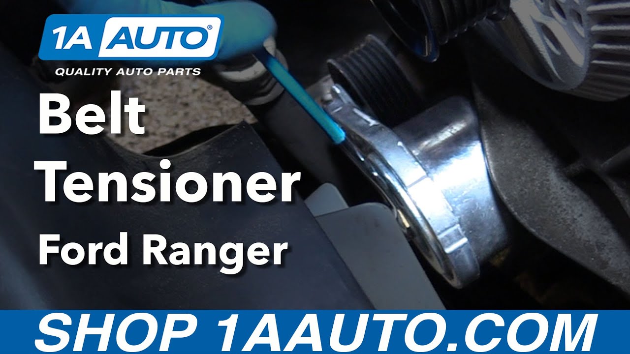 Как заменить натяжитель ремня ГРМ Ford Ranger V6 4.0L 01-11