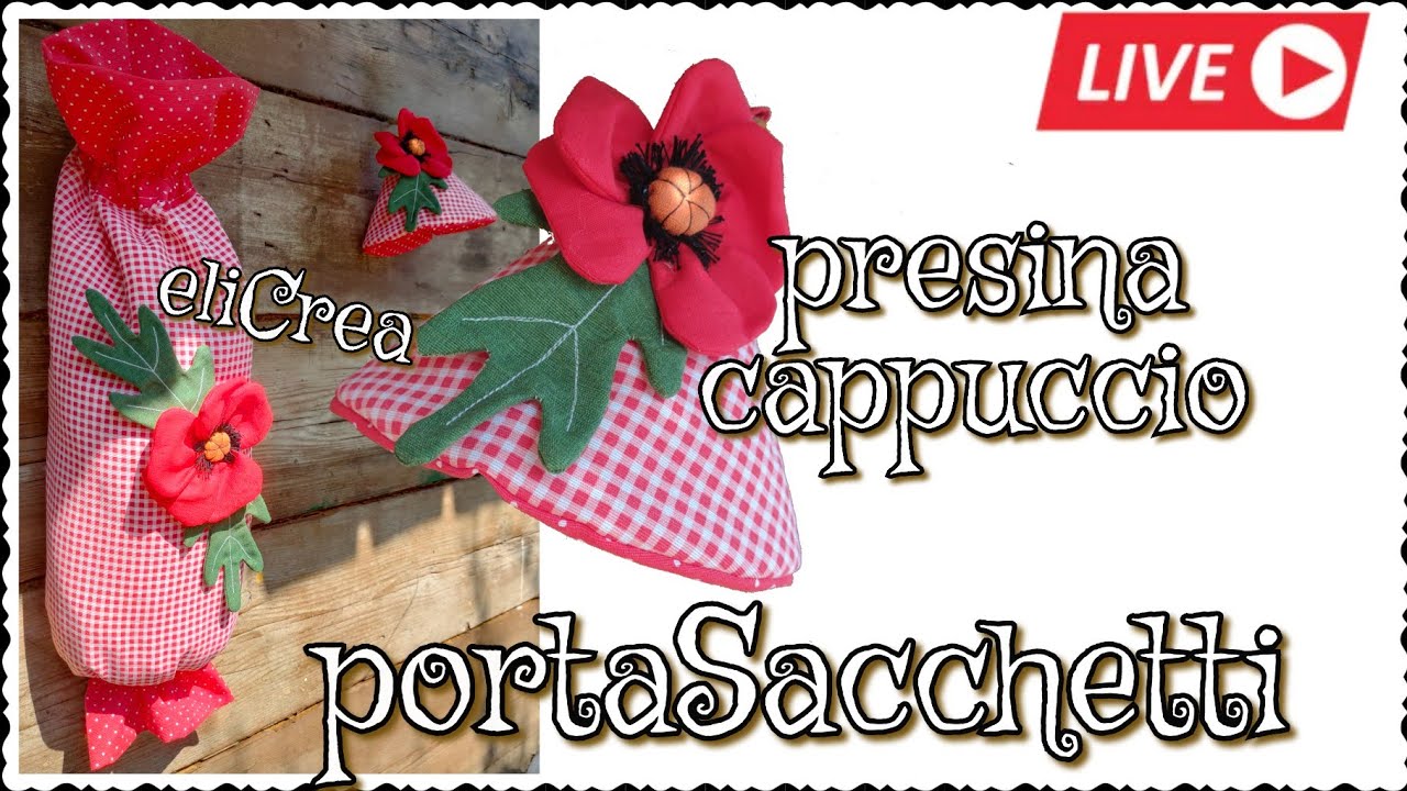 porta Buste con Presina cappuccio -il cucito del Sabato Sera con EliCrea