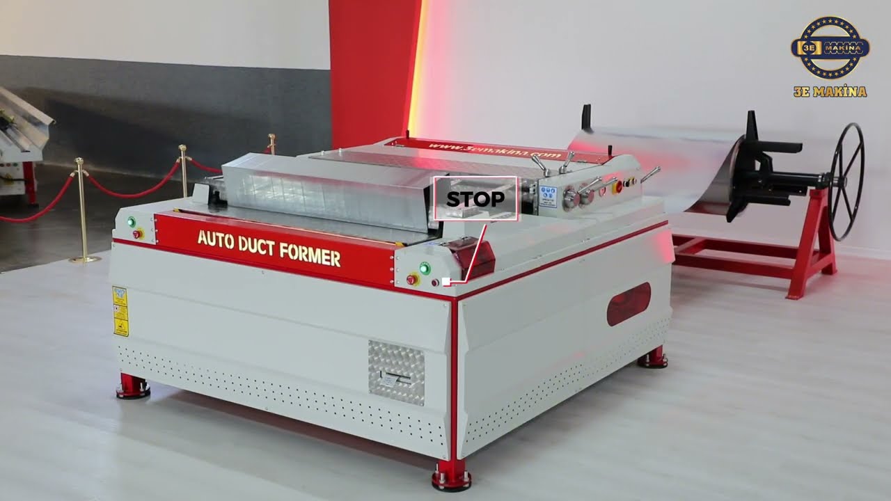 KARE KANAL MAKİNASI  AUTO DUCT FORMER