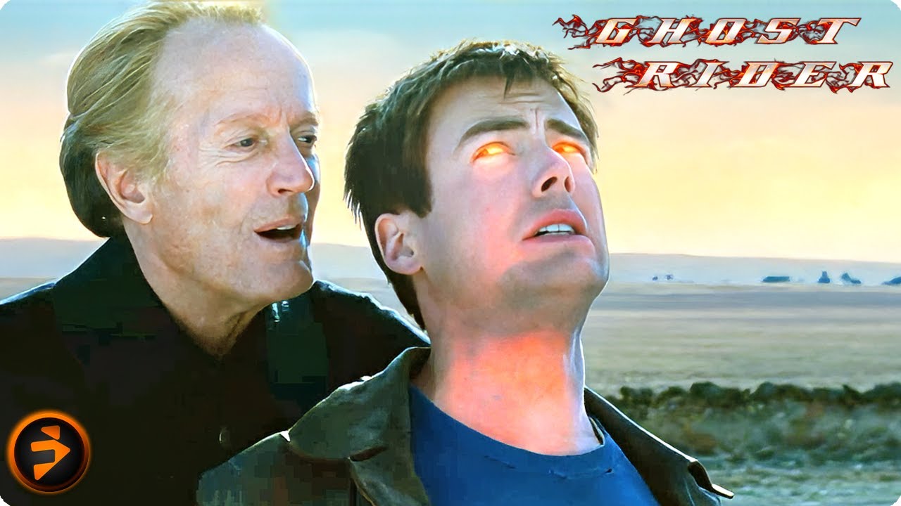 GHOST RIDER Clip | Johnny Blaze Sells His Soul | Nicolas Cage Marvel Movie